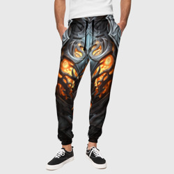 Огненный доспех рыцаря Dark Souls – Мужские брюки 3D с принтом купить