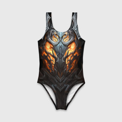 Детский купальник 3D Огненный доспех рыцаря Dark Souls - фото 2