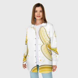 Женская рубашка oversize 3D Sweety banana - фото 2