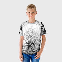 Детская футболка 3D Бенимару Шинмон - Пламенная бригада - фото 2