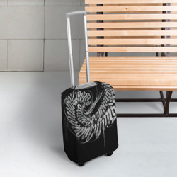 Чехол для чемодана 3D Каллиграфическая спираль - фото 2