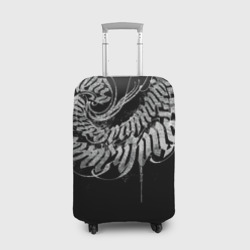 Чехол для чемодана 3D Каллиграфическая спираль