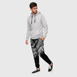 Мужские брюки 3D Каллиграфическая спираль - фото 2