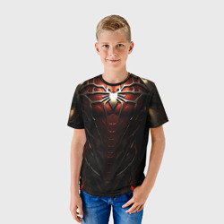 Детская футболка 3D Доспех человека-скорпиона - фото 2