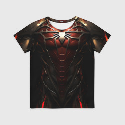 Детская футболка 3D Доспех человека-скорпиона
