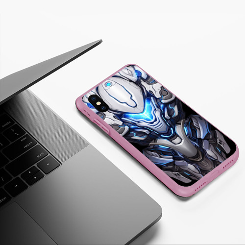 Чехол для iPhone XS Max матовый Силовая броня Destiny, цвет розовый - фото 5