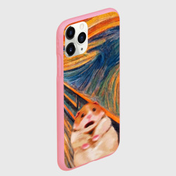 Чехол для iPhone 11 Pro Max матовый Крик хомяка - фото 2