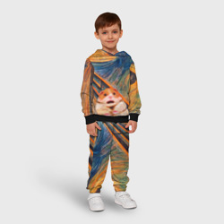 Детский костюм с толстовкой 3D Крик хомяка - фото 2