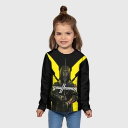 Детский лонгслив 3D Кибер самурай ghostrunner 2 - фото 2