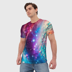 Мужская футболка 3D Удивительная вселенная - фото 2