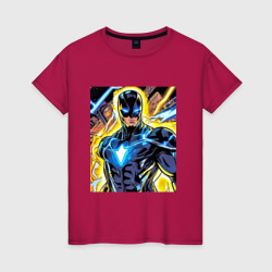 Женская футболка хлопок Супергерой комиксов