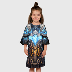 Детское платье 3D Магические латы рыцаря героя - фото 2