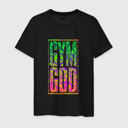 Мужская футболка хлопок Gym god