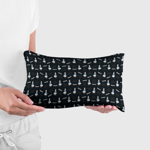 Подушка 3D антистресс Гуси на темном фоне - фото 3