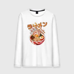 Мужской лонгслив хлопок Ramen Рамен