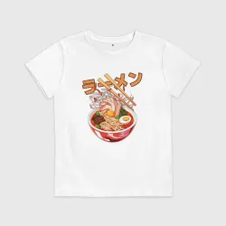 Детская футболка хлопок Ramen Рамен