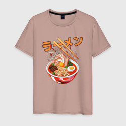 Ramen Рамен – Мужская футболка хлопок с принтом купить со скидкой в -20%