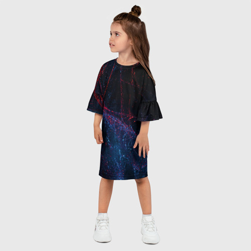Детское платье 3D с принтом В случае крайней необходимости станцуй брейк данс, фото на моделе #1