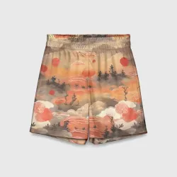 Детские спортивные шорты 3D Japen pattern