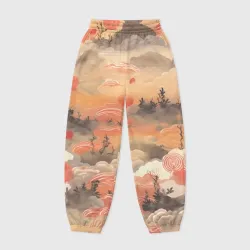 Женские джоггеры оверсайз 3D Japen pattern