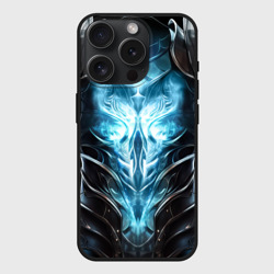 Чехол силиконовый для Apple iPhone 15 Pro матовый Магический доспех некроманта