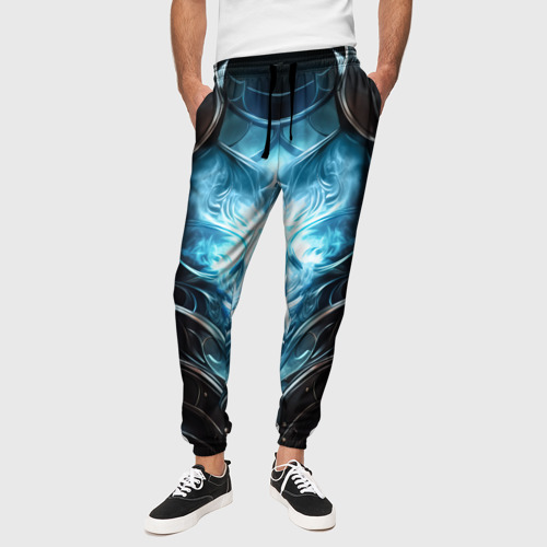 Мужские брюки 3D Магический доспех некроманта, цвет 3D печать - фото 4