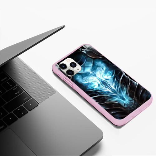 Чехол для iPhone 11 Pro Max матовый с принтом Магический доспех некроманта, фото #5