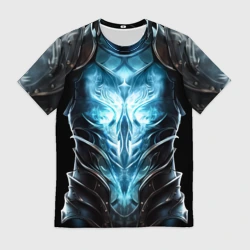 Мужская футболка 3D Магический доспех некроманта