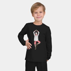Детская пижама с лонгсливом хлопок Ненормальная Куку - фото 2