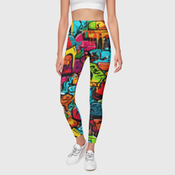 Леггинсы 3D Искусство нашего двора - фото 2