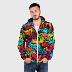 Мужская ветровка 3D Искусство нашего двора - фото 2