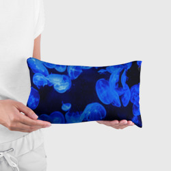 Подушка 3D антистресс Медузы голубого цвета - фото 2