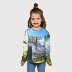 Детский лонгслив 3D Врата Балдура - Baldurs Gate 3 - фото 2
