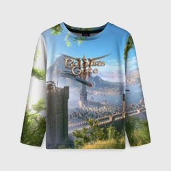 Детский лонгслив 3D Врата Балдура - Baldurs Gate 3
