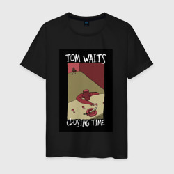 Tom Waits - Closing Time – Мужская футболка хлопок с принтом купить со скидкой в -20%
