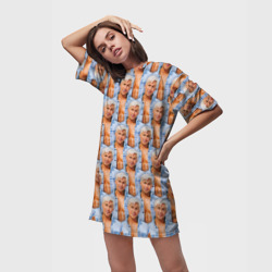 Платье-футболка 3D Паттерн - Райан Гослинг - фото 2