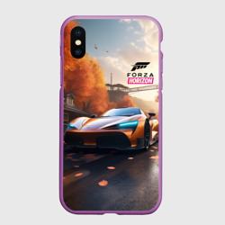 Чехол для iPhone XS Max матовый Forza Horison осенний пейзаж