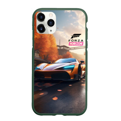 Чехол для iPhone 11 Pro Max матовый Forza Horison осенний пейзаж