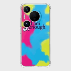 Чехол для Huawei Pura 70 Pro I Am Kenough Tie-Dye