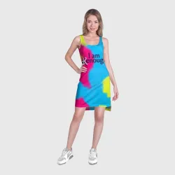Платье-майка 3D I Am Kenough Tie-Dye - фото 2