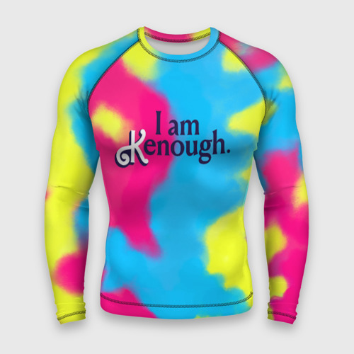 Мужской рашгард 3D I Am Kenough Tie-Dye, цвет 3D печать