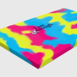 Холст прямоугольный I Am Kenough Tie-Dye - фото 2