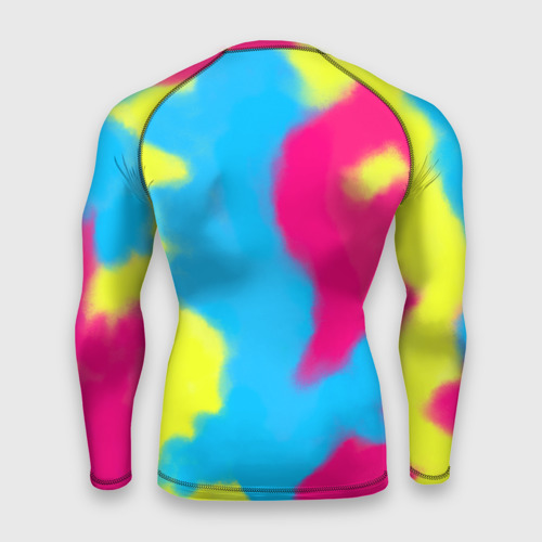 Мужской рашгард 3D I Am Kenough Tie-Dye, цвет 3D печать - фото 2