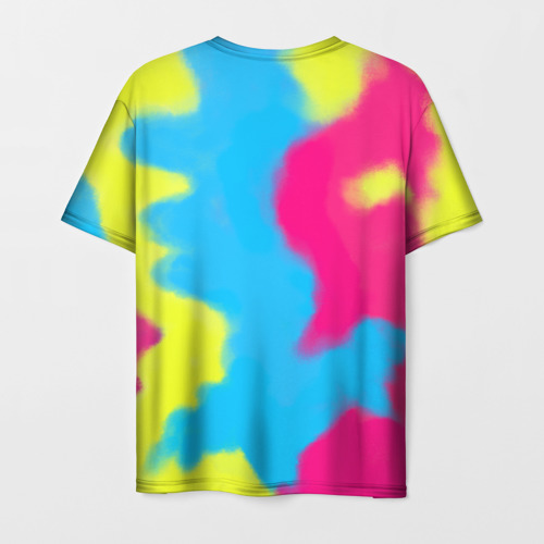 Мужская футболка 3D I Am Kenough Tie-Dye, цвет 3D печать - фото 2