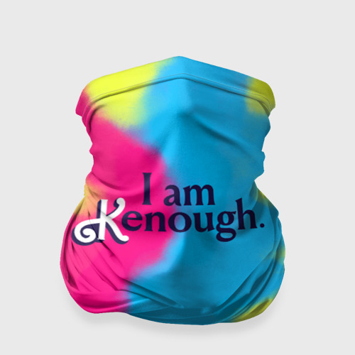 Бандана-труба 3D I Am Kenough Tie-Dye, цвет 3D печать