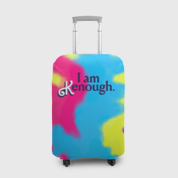 Чехол для чемодана 3D I Am Kenough Tie-Dye