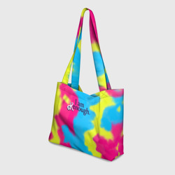 Пляжная сумка 3D I Am Kenough Tie-Dye - фото 2