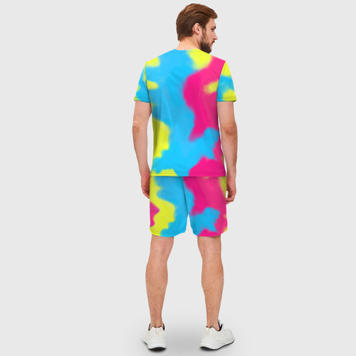 Мужской костюм с шортами 3D I Am Kenough Tie-Dye, цвет 3D печать - фото 4