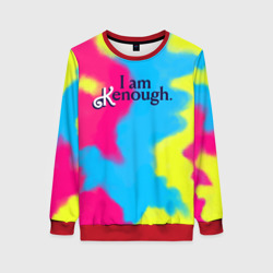 Женский свитшот 3D I Am Kenough Tie-Dye