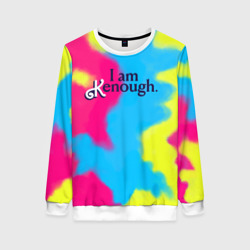 Женский свитшот 3D I Am Kenough Tie-Dye